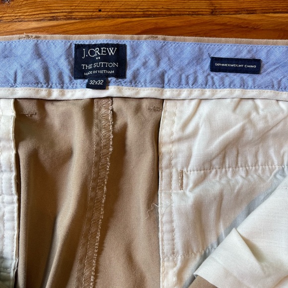 J Crew The Sutton Pant, 32x32 - Picture 2 of 3